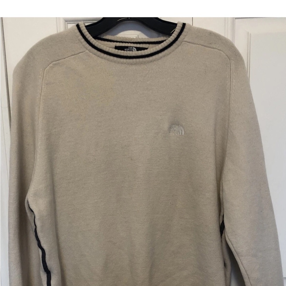 The North Face Cream Crewneck Sweater